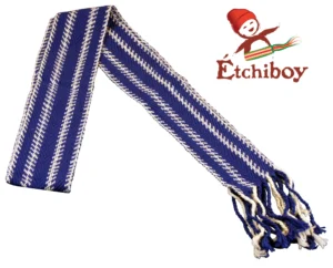 Métis Sash Blue Métis Flag Kids Alpaca Ceinture Fléchée Drapeau Métis Bleu Enfants Alpaga