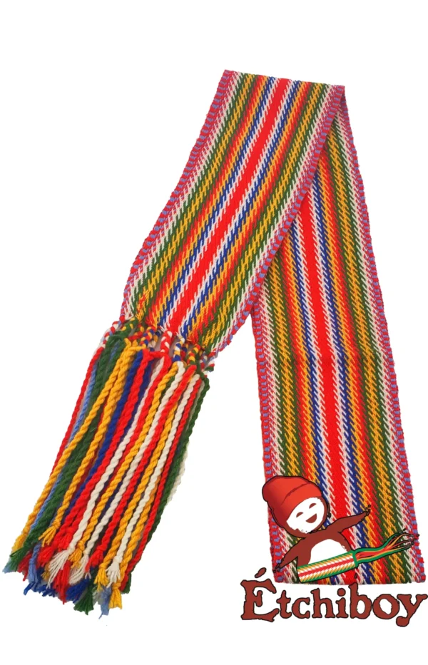 Métis Sash Elzéar Goulet Small Alpaca Ceinture Fléchée Petite Alpaga