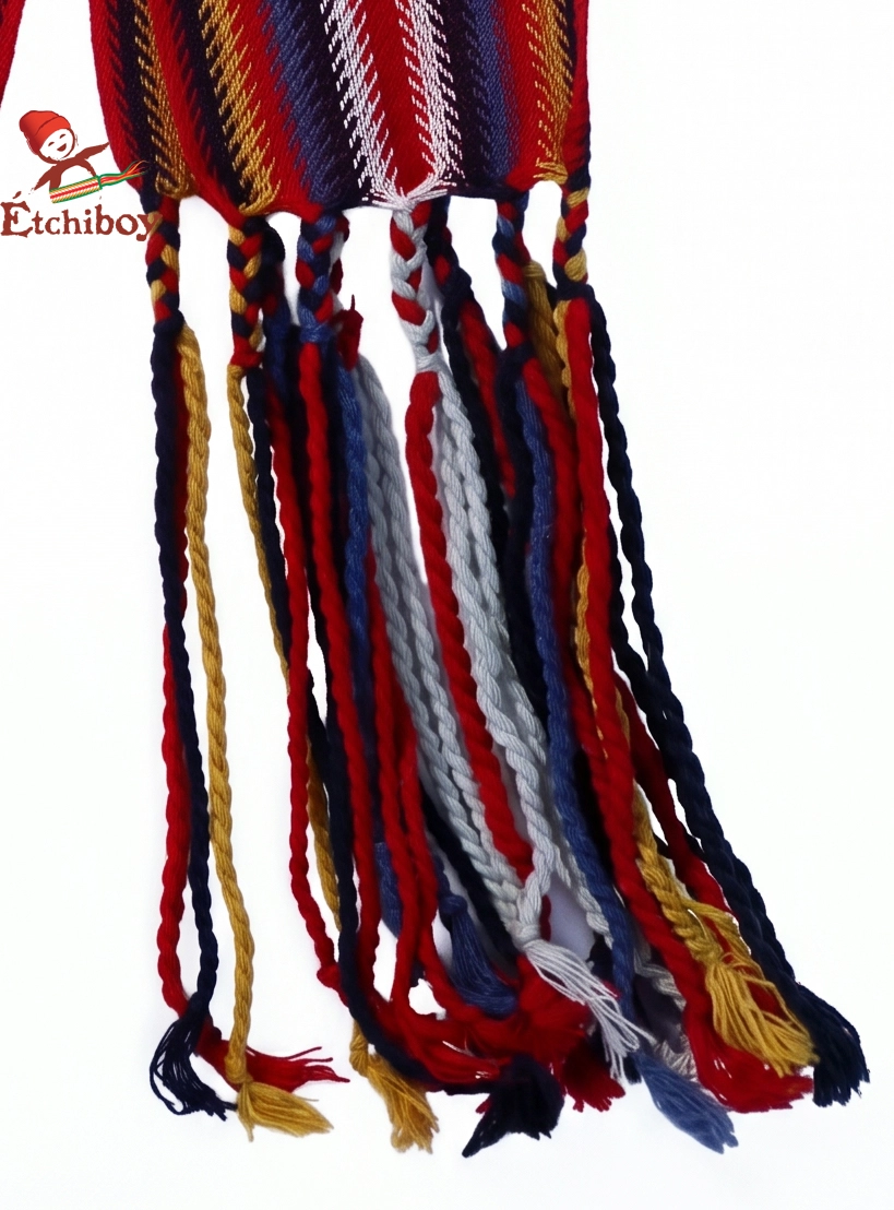 Métis Sash L'Assomption Medium Sheep Ceinture Fléchée Moyenne Mouton