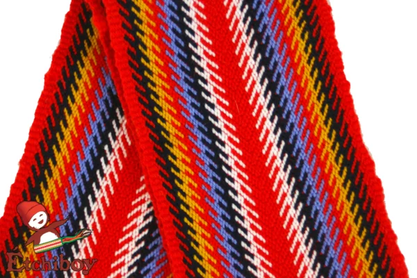 Métis Sash L'Assomption Small Alpaca Ceinture Fléchée Petite Alpaga