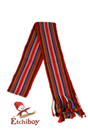 Métis Sash L'Assomption Small Alpaca Ceinture Fléchée Petite Alpaga