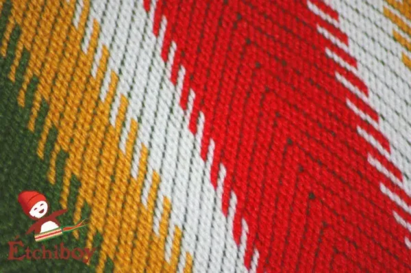 Métis Sash Prairie Large Alpaca Ceinture Fléchée Grande Alpaga