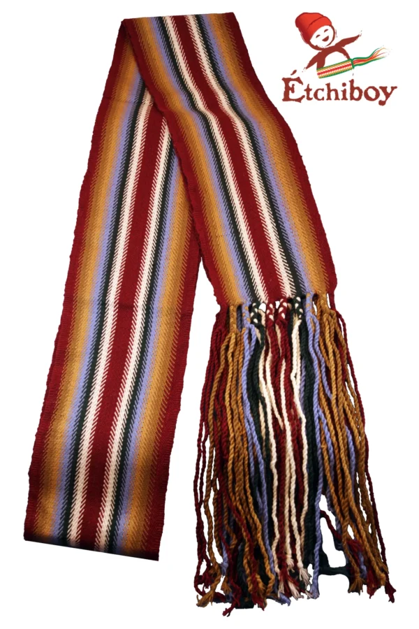 Métis Sash Saint-Boniface Large Alpaca Ceinture Fléchée Grande Alpaga