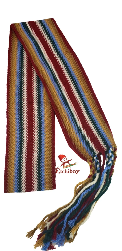 Métis Sash Saint-Boniface Medium Alpaca Ceinture Fléchée Moyenne Alpaga