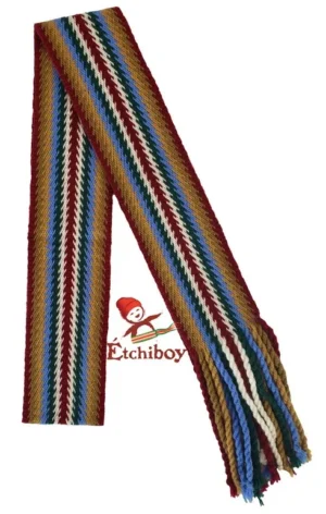 Métis Sash Saint-Boniface Small Alpaca Ceinture Fléchée Petite Alpaga