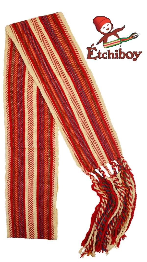 Métis Sash Weaver Medium Sheep Ceinture Fléchée Tisseur Moyenne Mouton