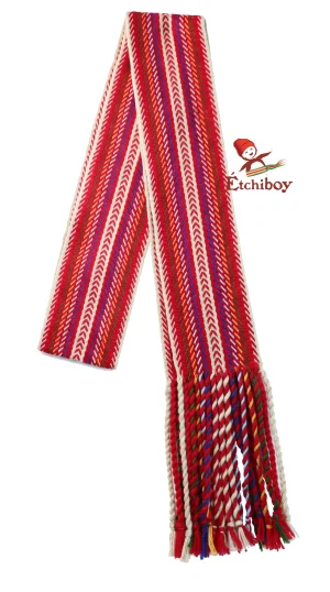 Métis Sash Weaver Small Alpaca Ceinture Fléchée Tisseur Petite Alpaga
