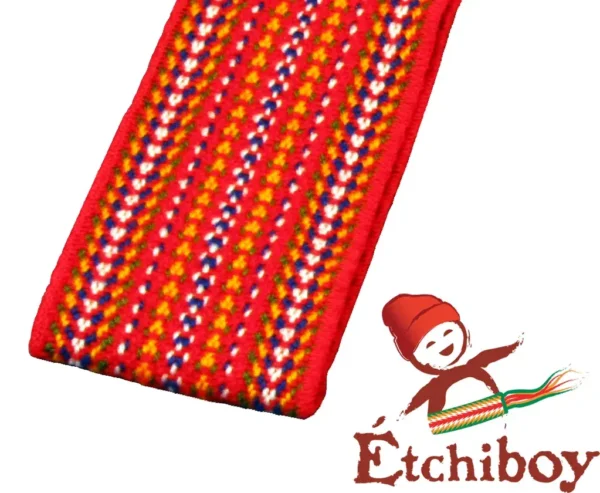 Métis Sash Québec Kids Polyester Ceinture Fléchée Enfants