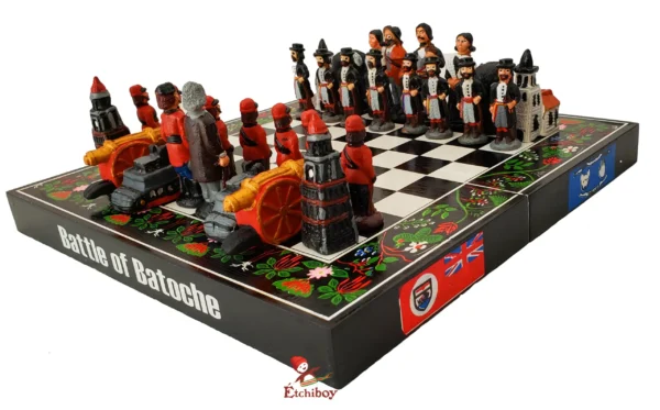 Chess Set Battle of Batoche Jeu D'Échecs Bataille De Batoche