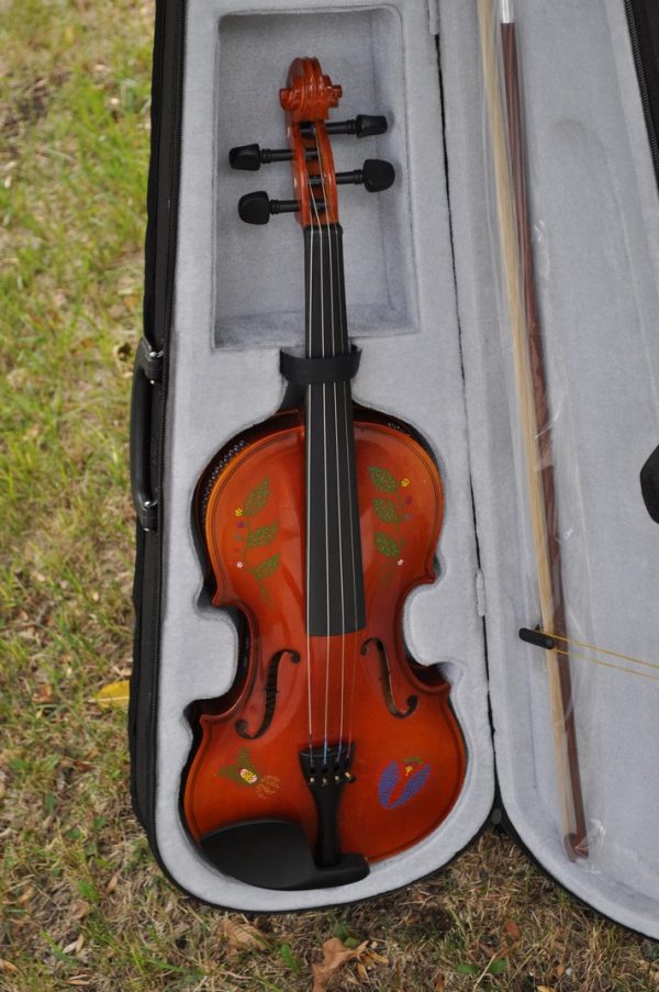 Fiddle With Metis Beadwork Design Violon Avec Dessin de Perlage Metis - Pattern/Modèle -7 2