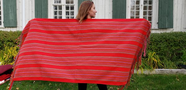 Québec Multi-sash Blanket Shawl Alpaca Couverte Châle Alpaga Multiceinture 1