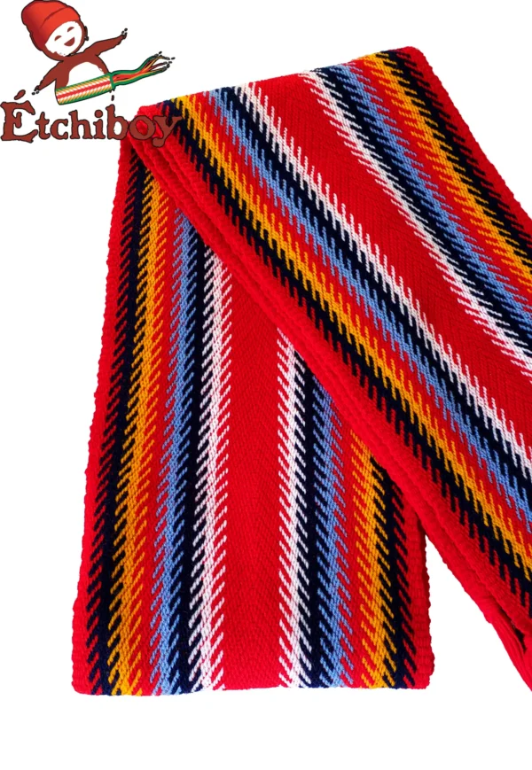 Métis Sash L'Assomption Large Polyester Ceinture Fléchée Grande