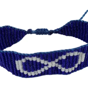 Bracelet Métis Blue Beaded Bleu Perlé