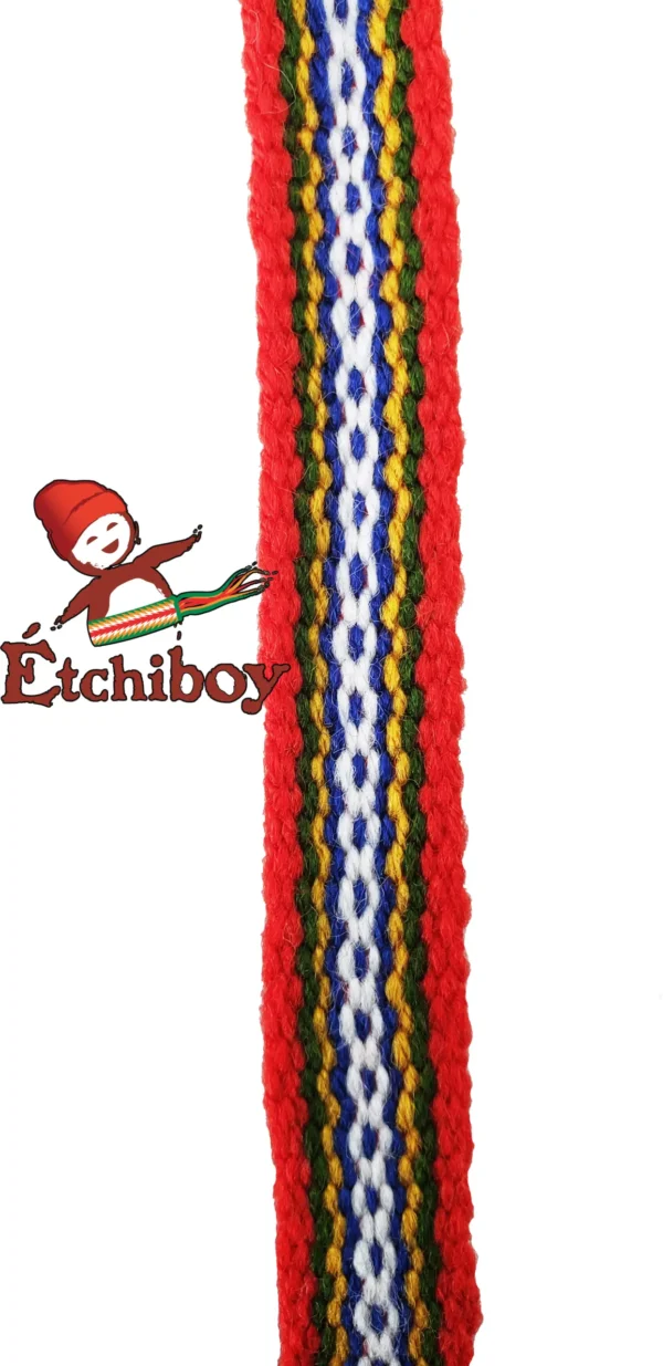 Bulk Sash Québec ~1.5cm Width Alpaca By The Metre Rouleau Ceinture Fléchée ~1,5cm De Largeur Alpaga Au Mètre