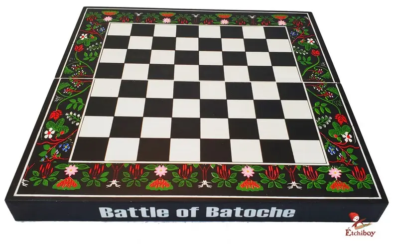 Chess Board Battle of Batoche Échiquier de la Bataille de Batoche