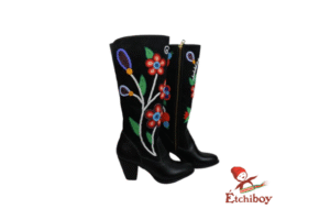 Etchiboy One of A Kind Beaded Boot Botte Perlée - U210 *EU36 / W6