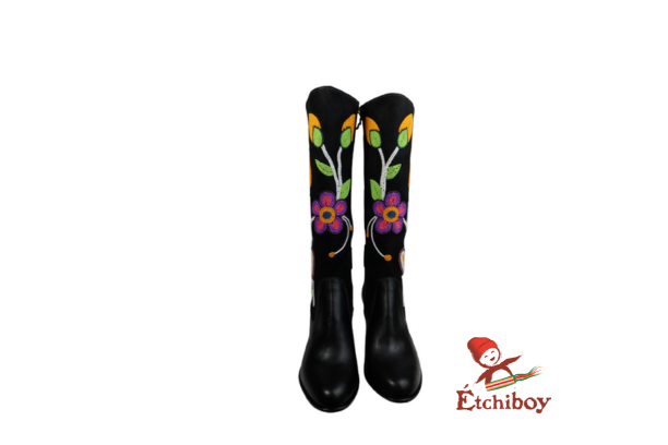 Etchiboy One of A Kind Beaded Boot Botte Perlée - U211 *EU39 / W8