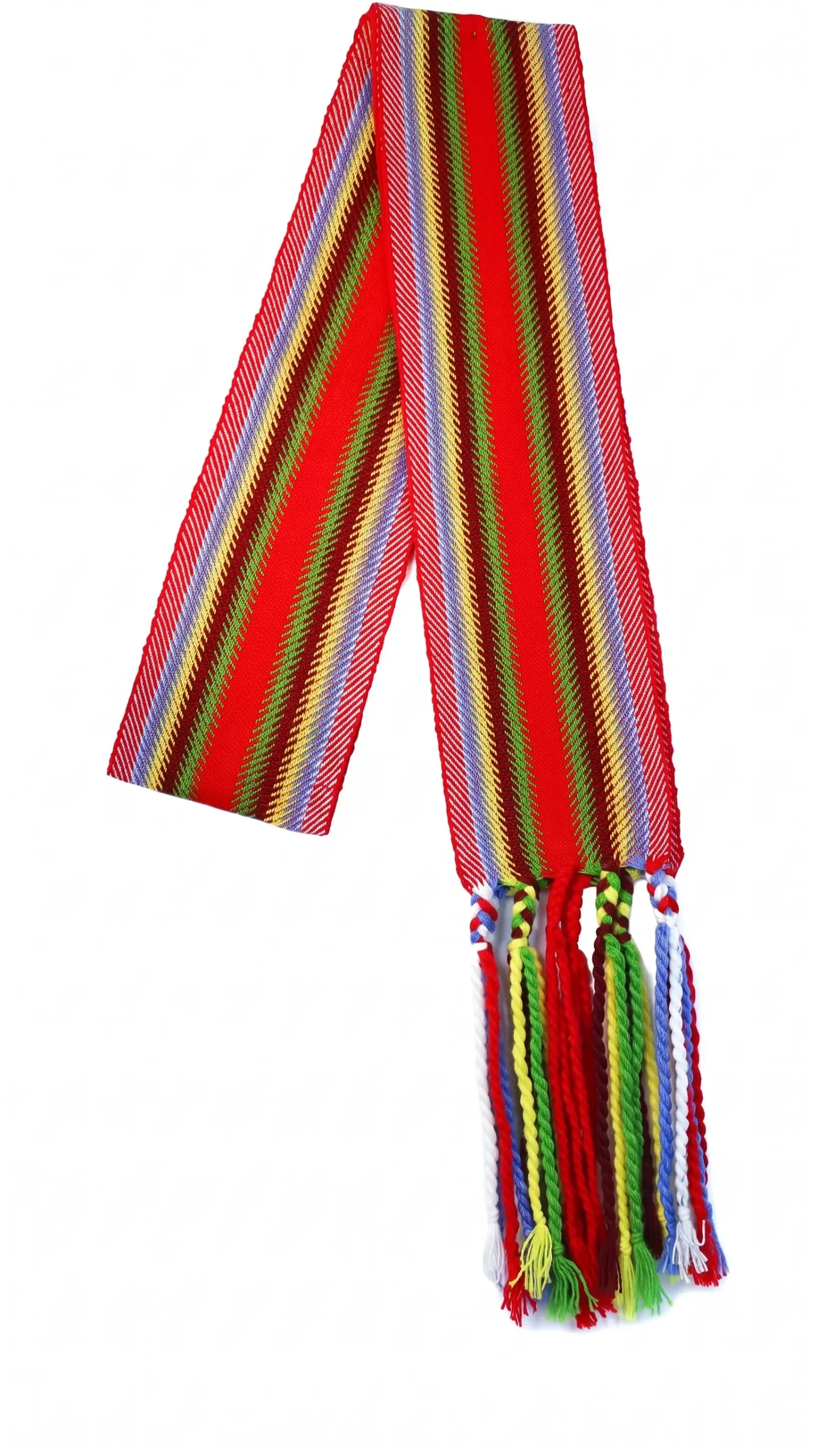 One-of-a-kind Sash Medium Alpaca Ceinture Fléchée Unique Moyenne Alpaga - U220