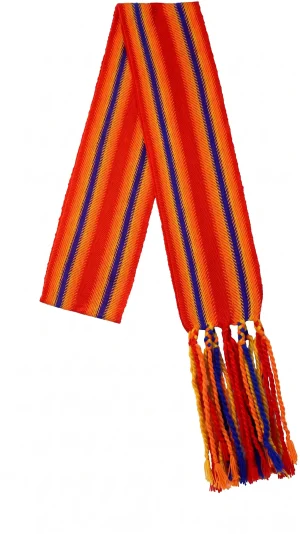 One-of-a-kind Sash Medium Alpaca Ceinture Fléchée Unique Moyenne Alpaga - U224
