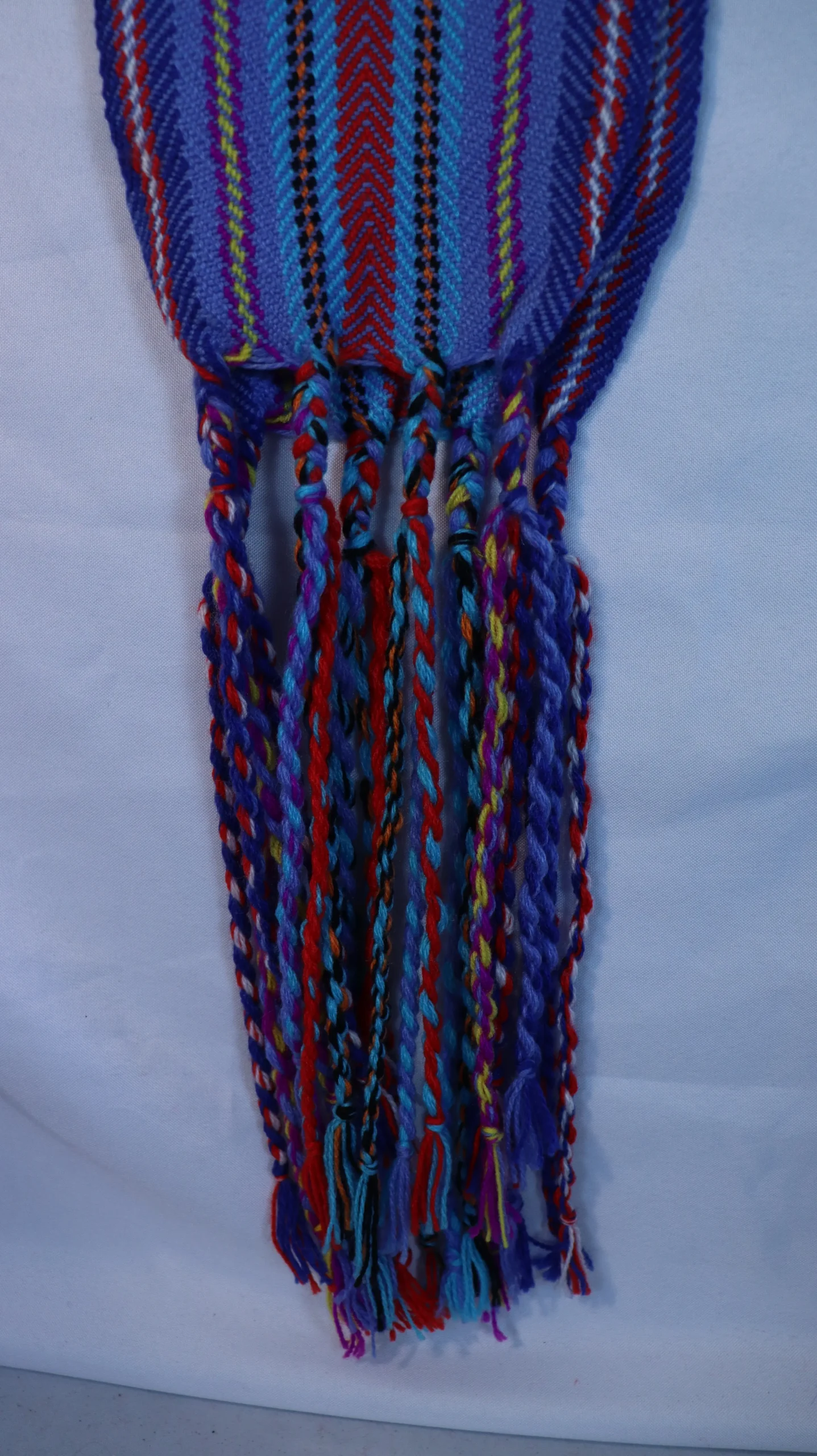 One-of-a-kind Sash Medium Alpaca Ceinture Fléchée Unique Moyenne Alpaga - U225 - Image 3