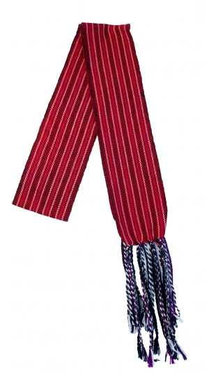 One-of-a-kind Sash Medium Alpaca Ceinture Fléchée Unique Moyenne Alpaga - U243