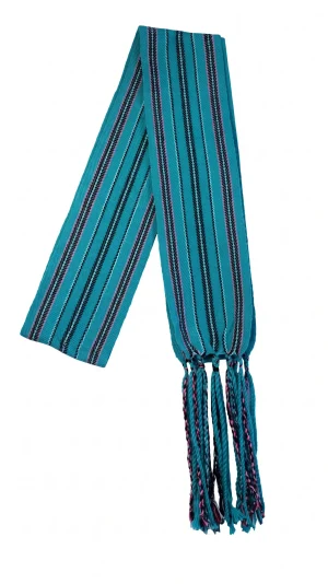 One-of-a-kind Sash Medium Alpaca Ceinture Fléchée Unique Moyenne Alpaga - U263