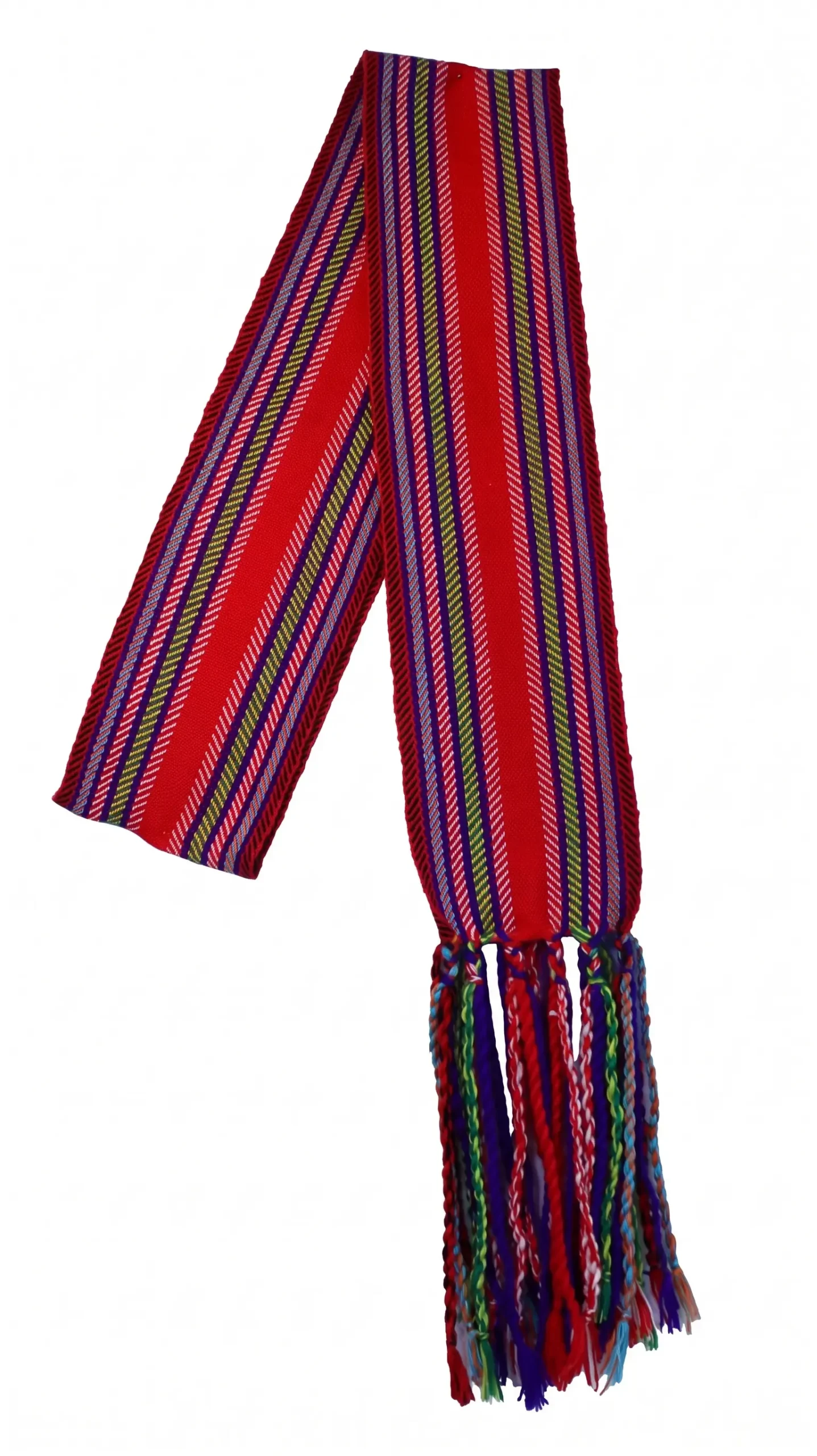 One-of-a-kind Sash Medium Alpaca Ceinture Fléchée Unique Moyenne Alpaga - U264