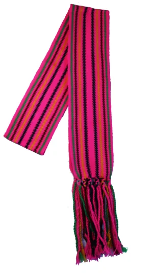 One-of-a-kind Sash Medium Alpaca Ceinture Fléchée Unique Moyenne Alpaga - U266