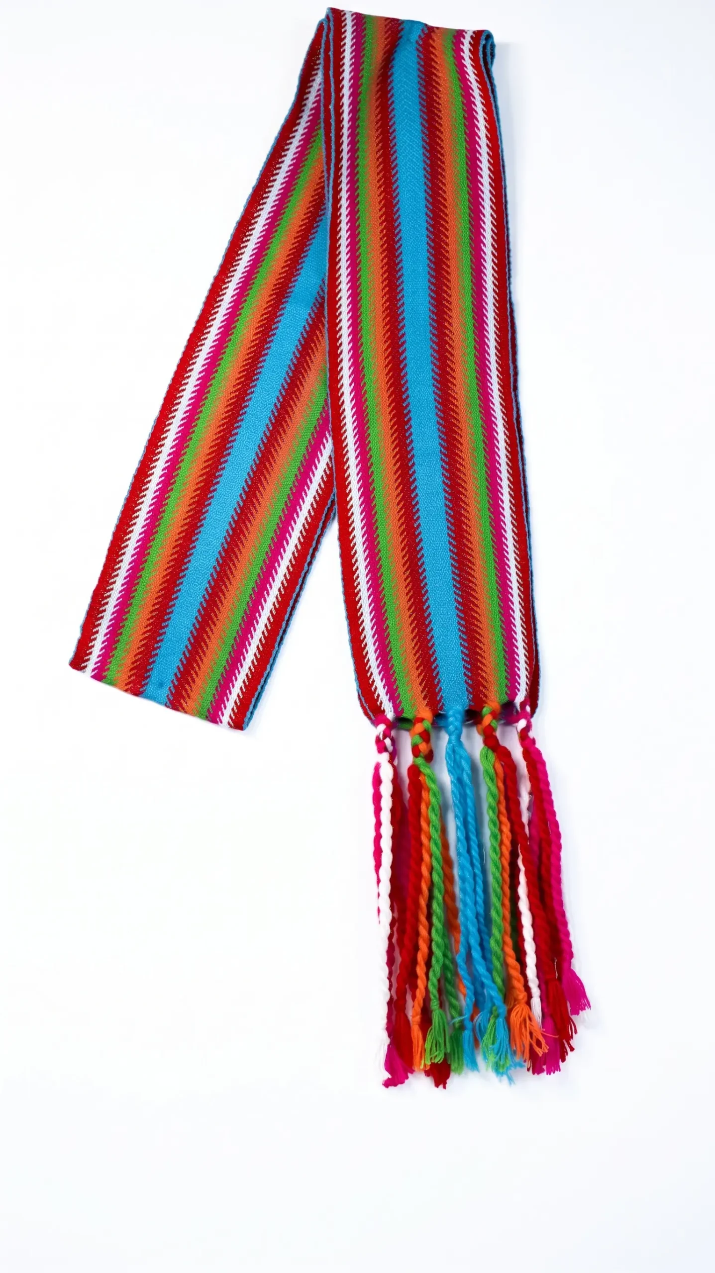 One-of-a-kind Sash Medium Alpaca Ceinture Fléchée Unique Moyenne Alpaga - U273