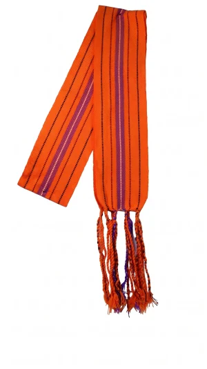 One-of-a-kind Sash Medium Alpaca Ceinture Fléchée Unique Moyenne Alpaga - U274