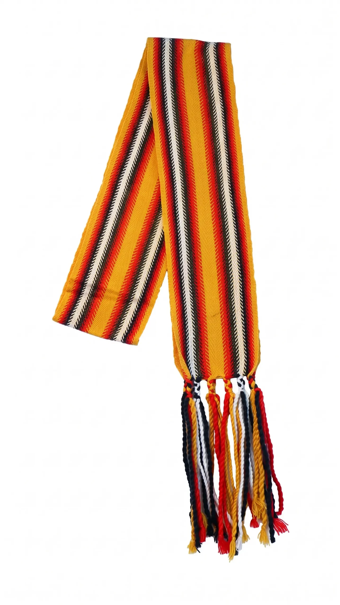 One-of-a-kind Sash Medium Alpaca Ceinture Fléchée Unique Moyenne Alpaga - U277
