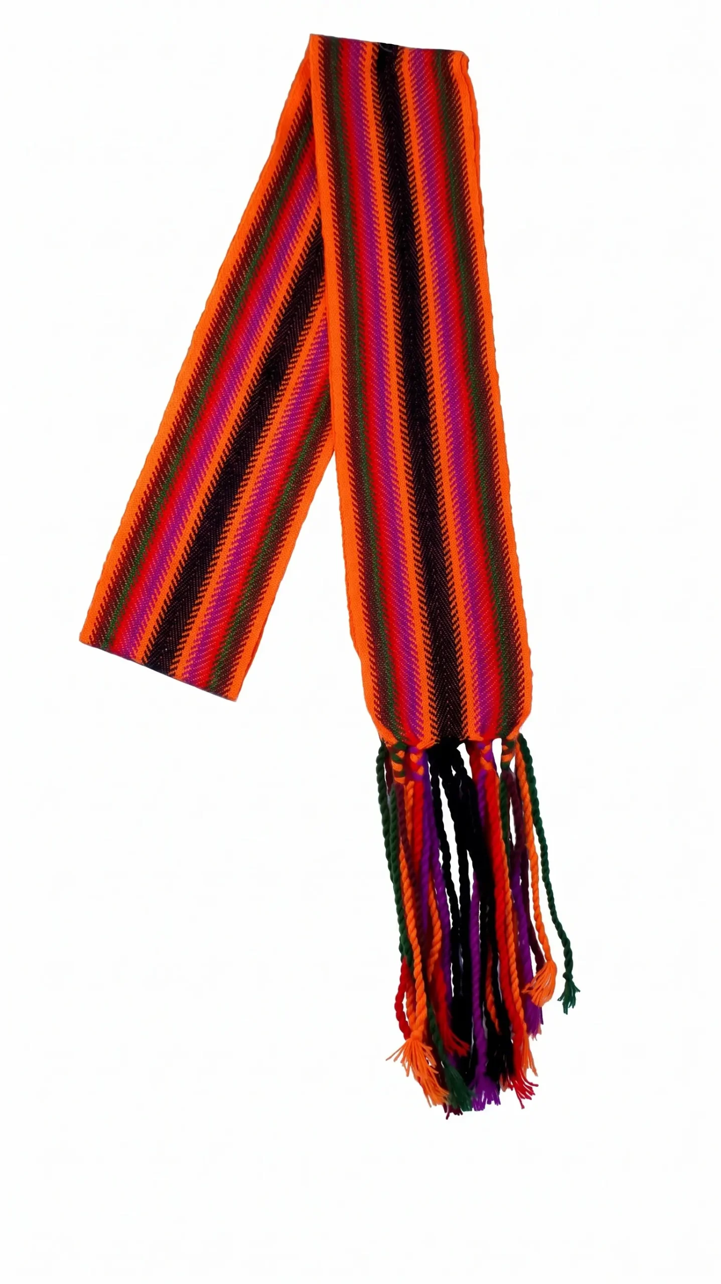 One-of-a-kind Sash Medium Alpaca Ceinture Fléchée Unique Moyenne Alpaga - U279