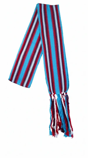 One-of-a-kind Sash Medium Alpaca Ceinture Fléchée Unique Moyenne Alpaga - U285