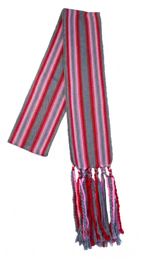 One-of-a-kind Sash Medium Alpaca Ceinture Fléchée Unique Moyenne Alpaga - U292