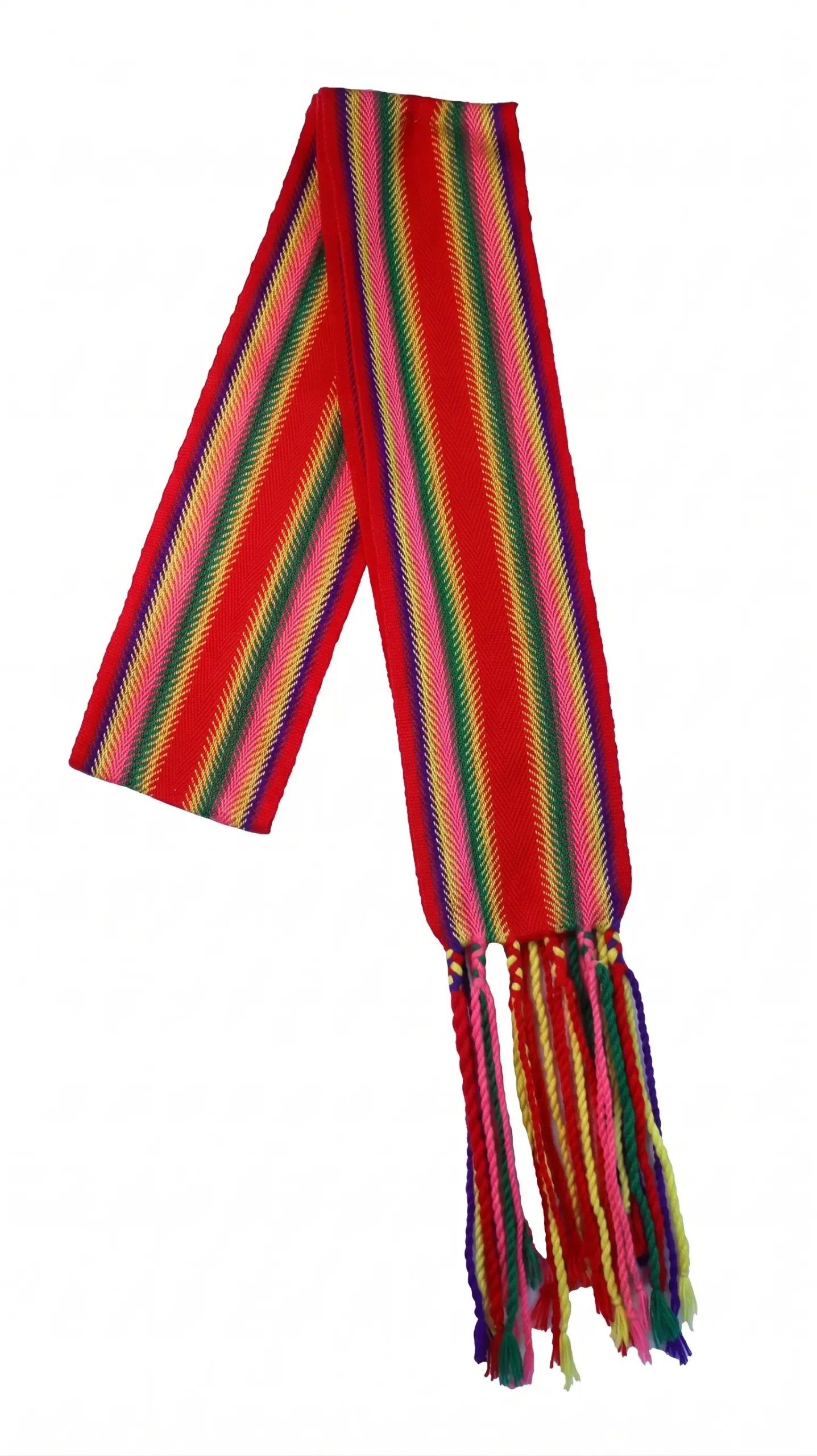 One-of-a-kind Sash Medium Alpaca Ceinture Fléchée Unique Moyenne Alpaga - U303