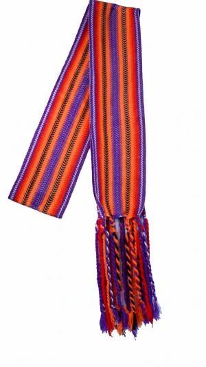 One-of-a-kind Sash Medium Alpaca Ceinture Fléchée Unique Moyenne Alpaga - U304