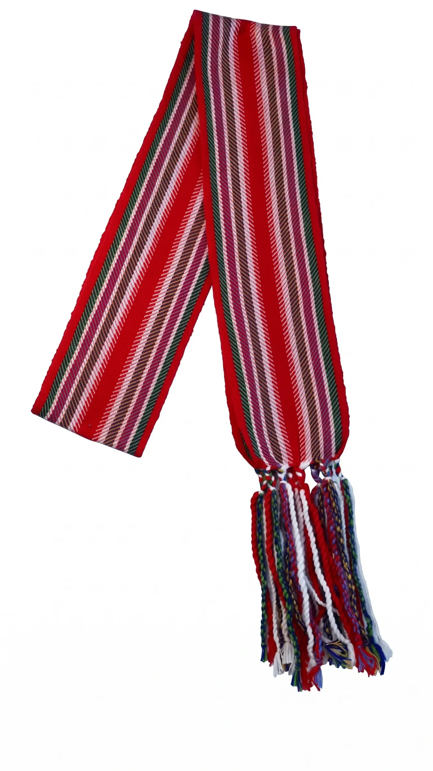 One-of-a-kind Sash Medium Alpaca Ceinture Fléchée Unique Moyenne Alpaga - U306
