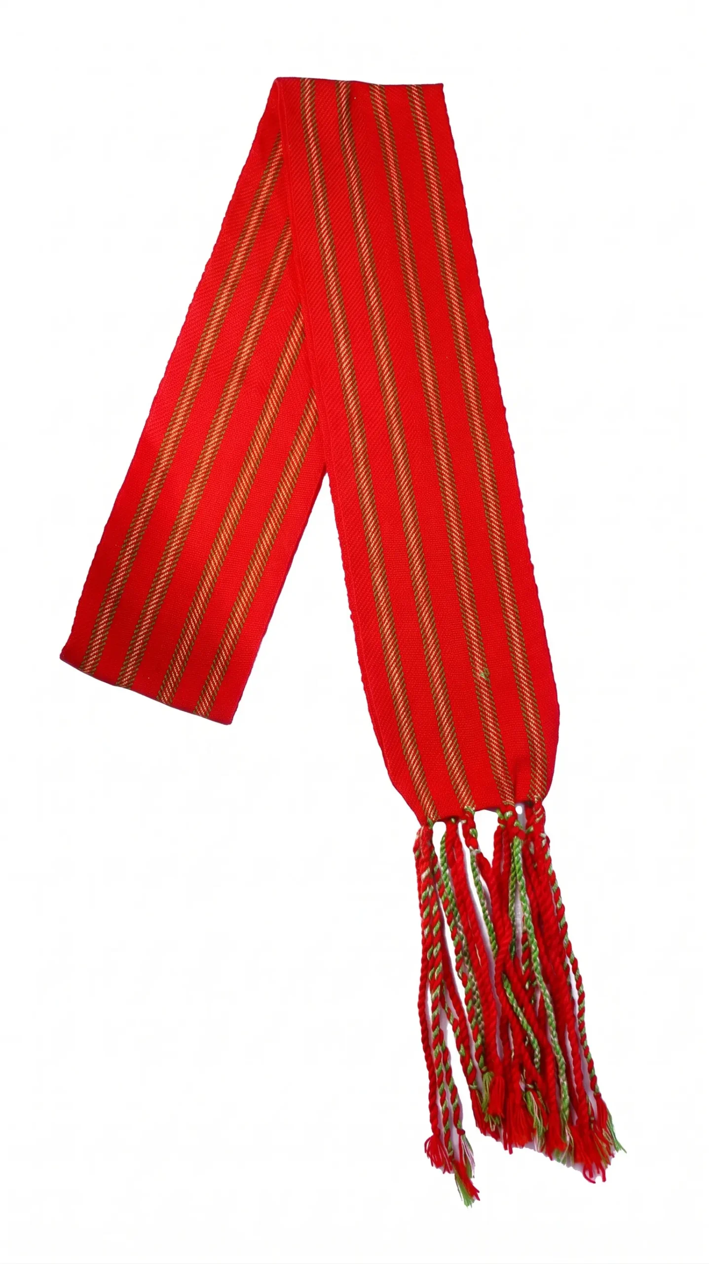 One-of-a-kind Sash Medium Alpaca Ceinture Fléchée Unique Moyenne Alpaga - U327
