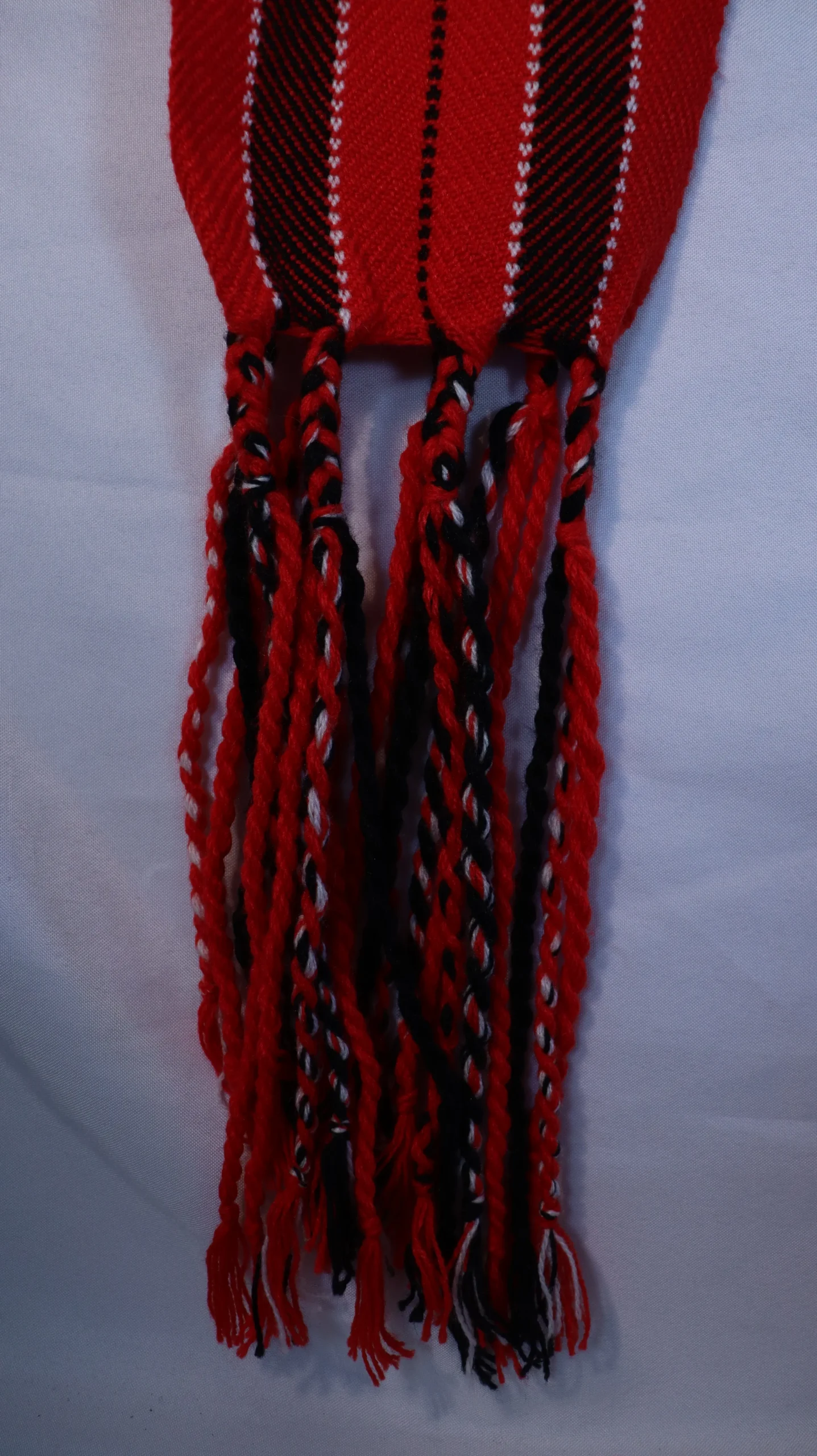 One-of-a-kind Sash Medium Alpaca Ceinture Fléchée Unique Moyenne Alpaga - U328 - Image 3