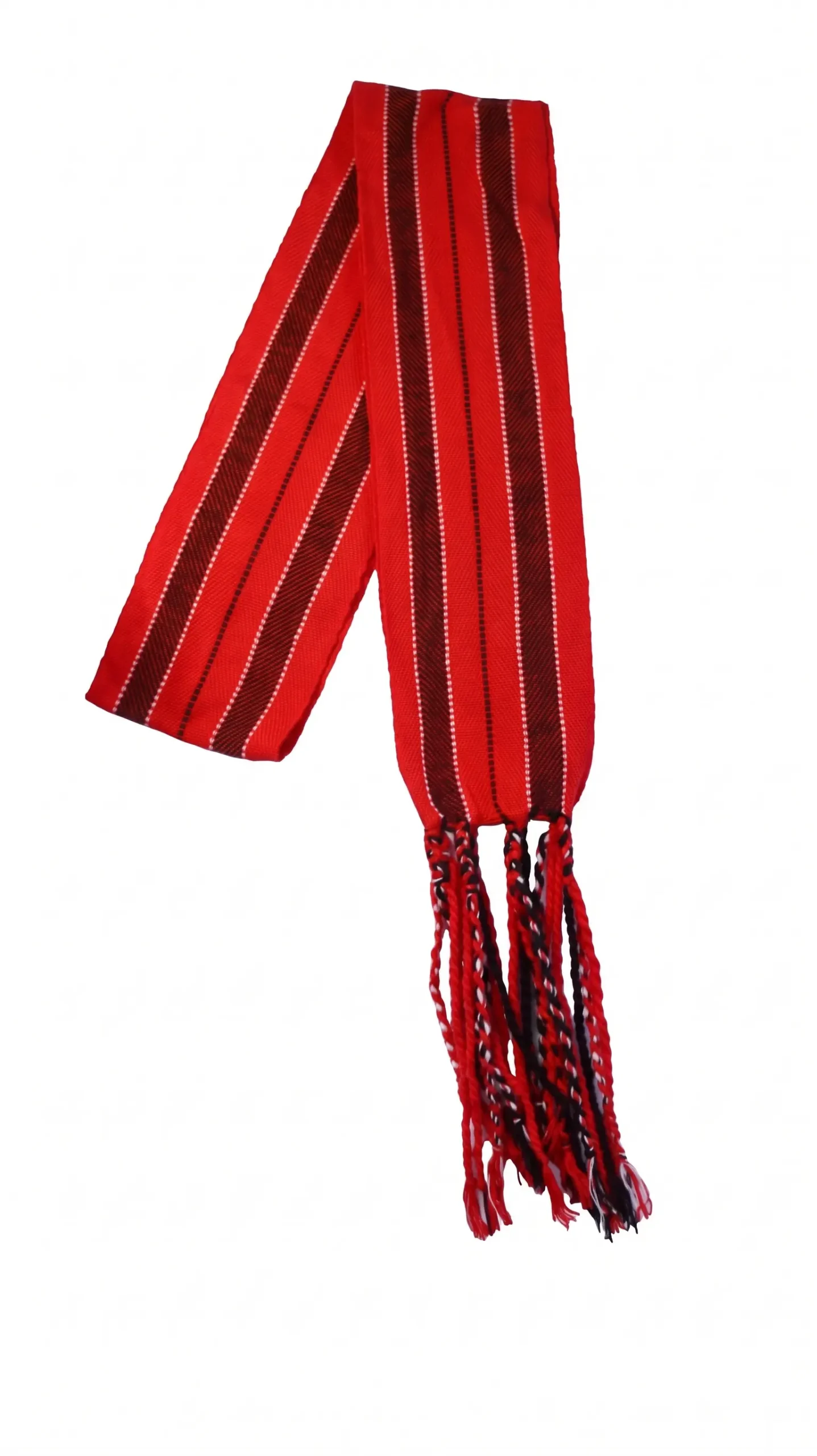 One-of-a-kind Sash Medium Alpaca Ceinture Fléchée Unique Moyenne Alpaga - U328